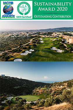 Aphrodite Hills Golf Resort in Cyprus Wins IAGTO Sustainability Award for Outstanding Contribution